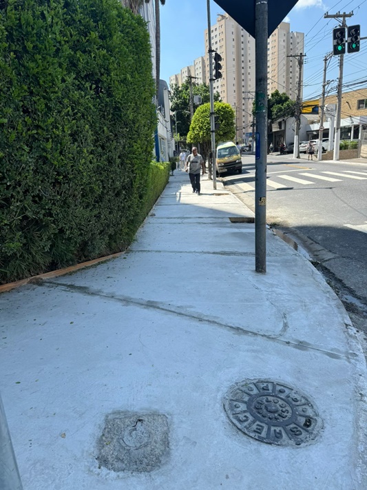 Execução de calçada 10